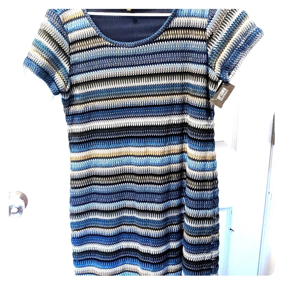 Melissa Paige Textured Knit Dress